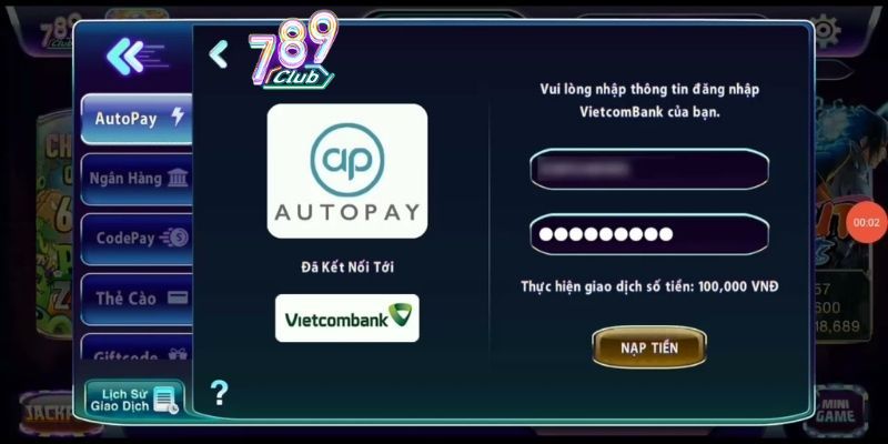 789club Tổng hợp các hình thức thanh toán an toàn tại 789club
